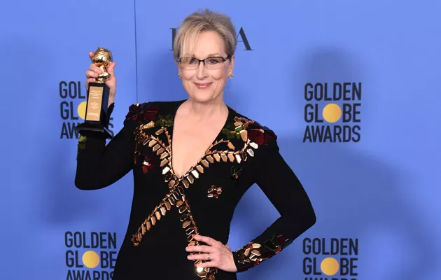 Meryl Streep Golden Globe 2017