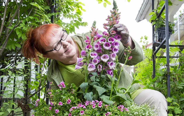 Kotiliesi puutarhabloggari Paula Ritanen-Närhi