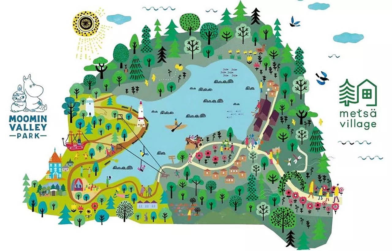 Moominvalley Park eli Japanin muumipuisto sisustettiin kirppiskamoilla -  