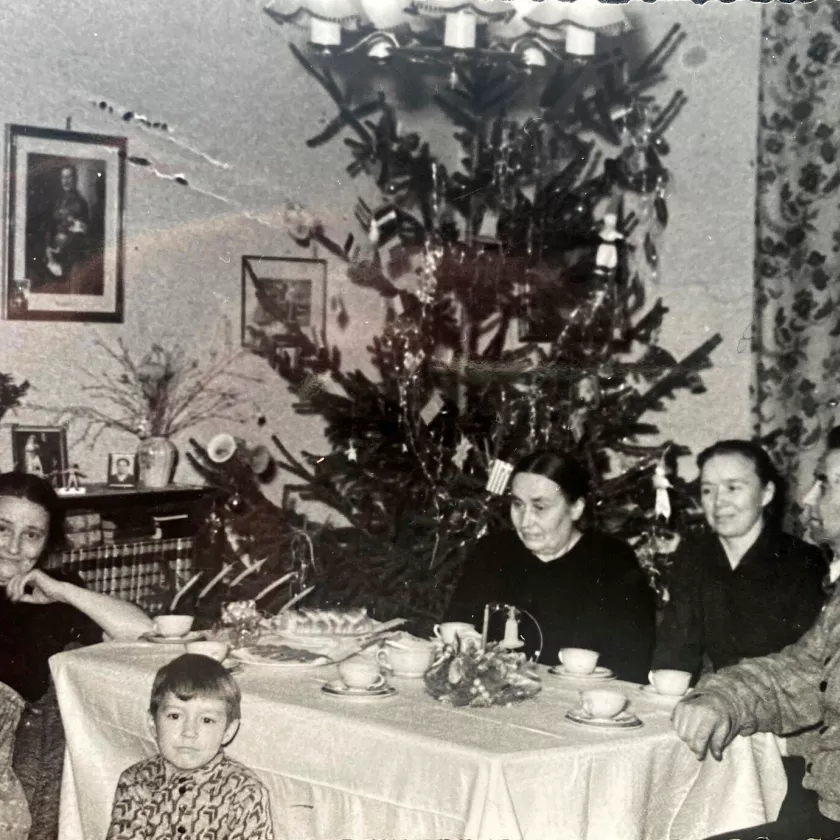 Sukututkimus, jouluaatto 1940-luvun lopulla