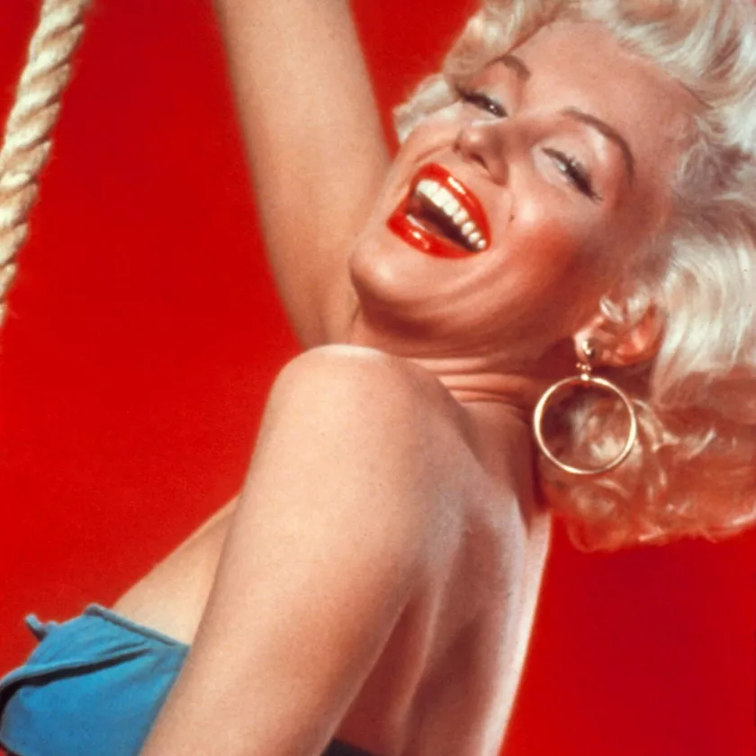Marilyn Monroe 1950-luvun puolivälissä.