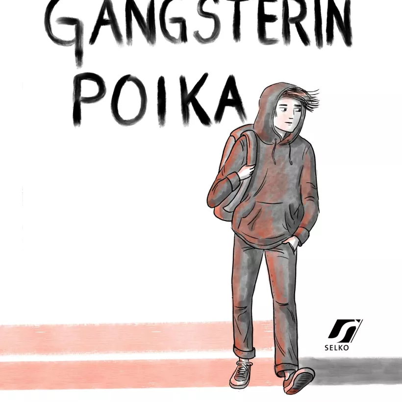 Marja-Leena Tiaisen Gangsterin poika -kirjan kansi