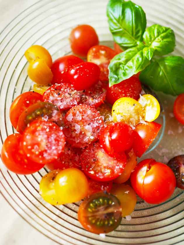 Pikapikkelöidyt tomaatit