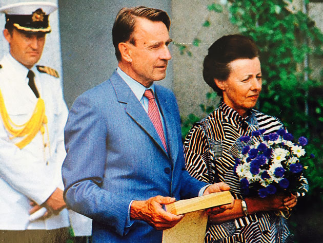 Presidentti Mauno Koivisto antoi Kotiliedelle haastattelun vuonna 1983.