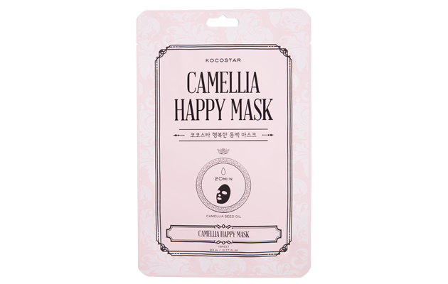 Kocostar Camellia Happy Mask -kangasnaamio