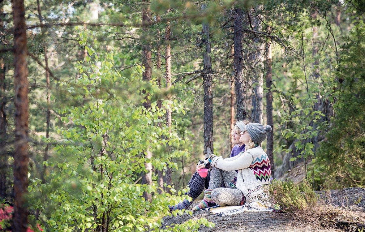 Suomen suosituimmat kansallispuistot, kansallispuistot, Suomi, kotimaanmatkailu, Nuuksio, Nuuksion kansallispuisto