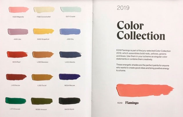 Tikkurilan vuoden 2019 värit