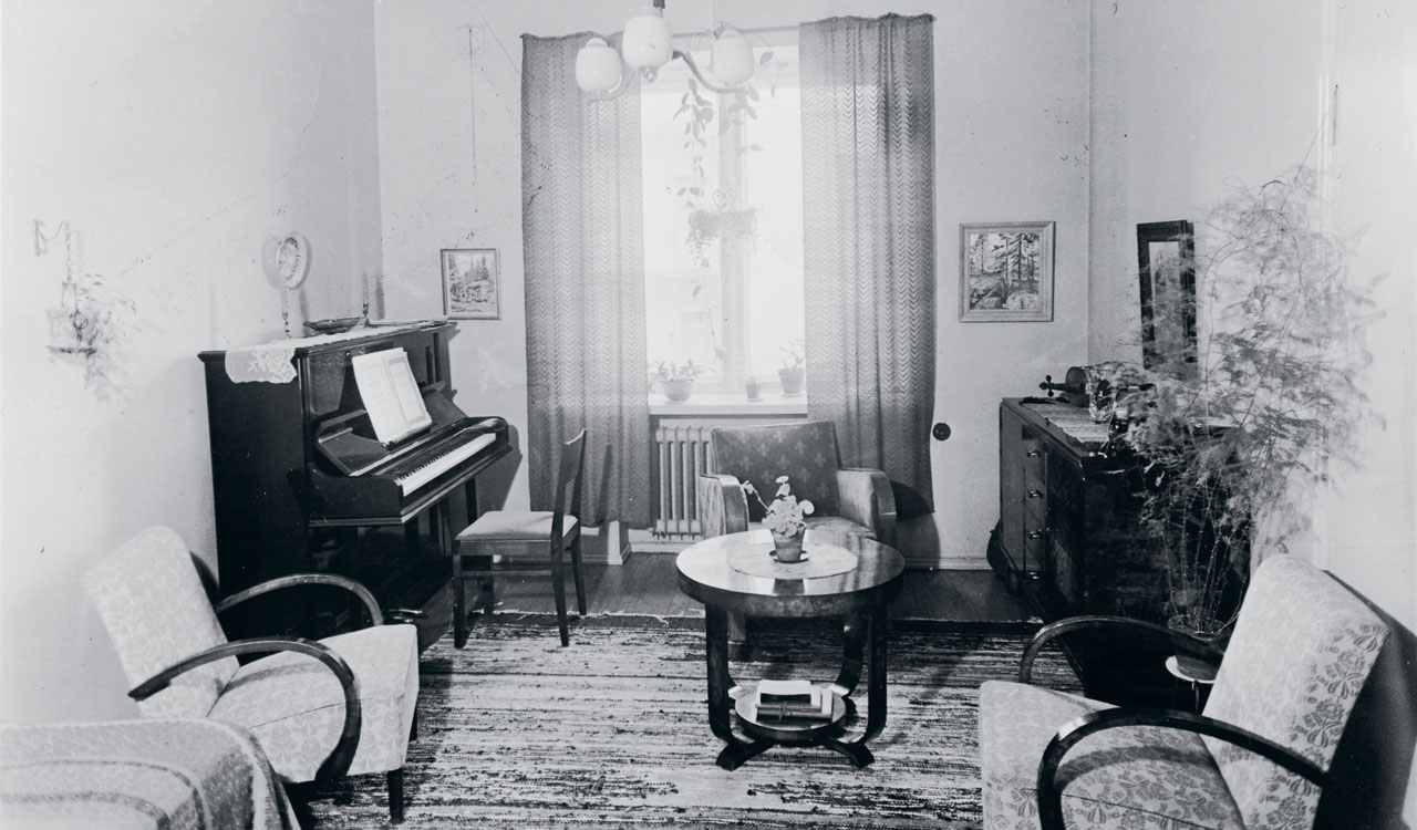 1940-luvun olohuone