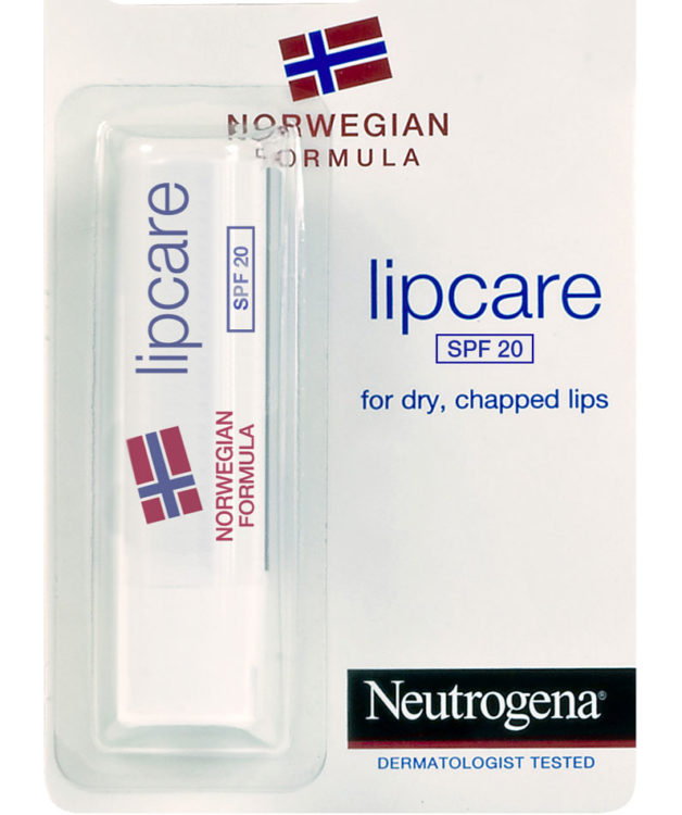 Neutrogena Norwegian formula lip care, SPF 20