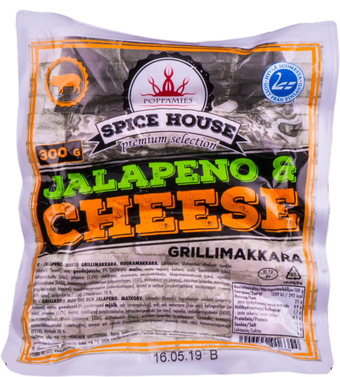 Poppamies Spice House Jalapeño & Cheese
