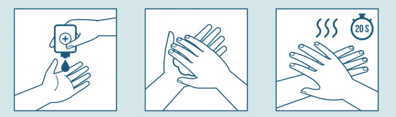 Käsidesiä kannattaa käyttää vain silloin, kun käsien pesu ei ole mahdollista.