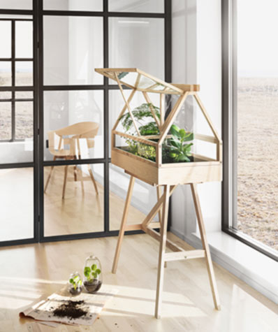 Design House Stockholmin Greenhouse-pieni kasvihuone
