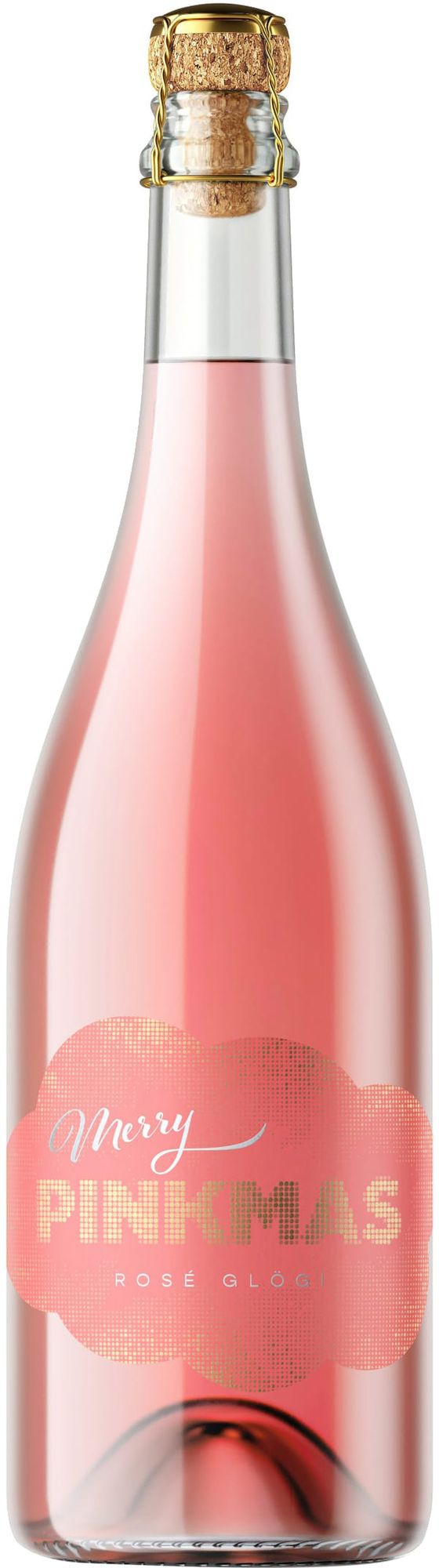Merry Pinkmas Rosé Glögi Luomu kuuluu trendiglögien kategoriaan pinkin värinsä ja kupliensa puolesta. 