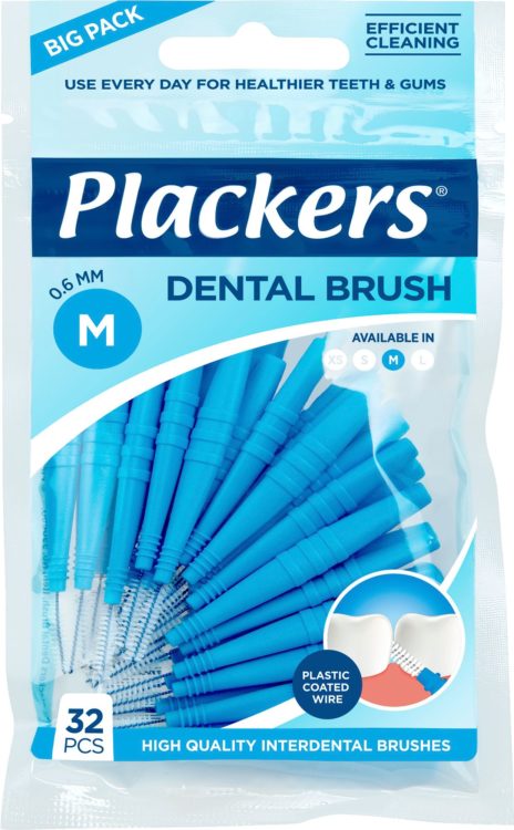 Plackers Dental Brush -hammasväliharja