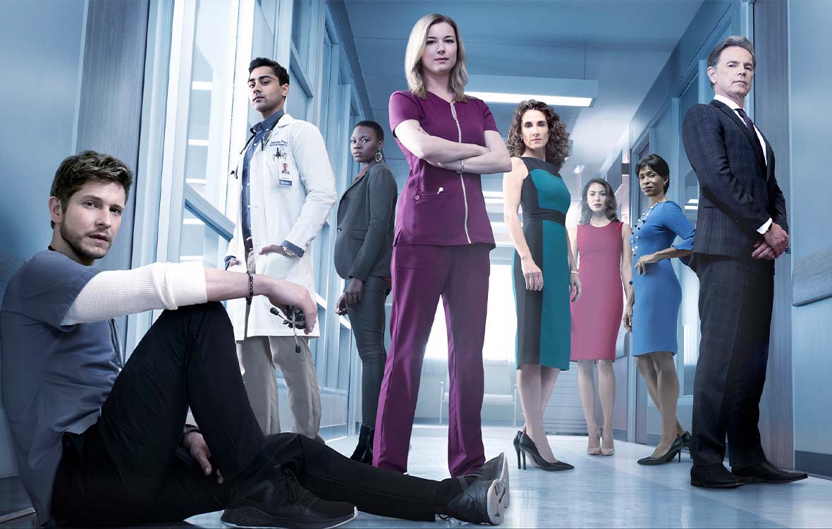 Yhdysvaltalainen Resident-sarjassa seurataan sairaalan työntekijöitä. Kuva: Ruutu