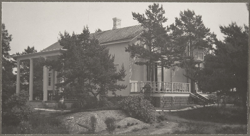 Villa Stormhällan Hangon Suuressa Mäntysaaressa. 