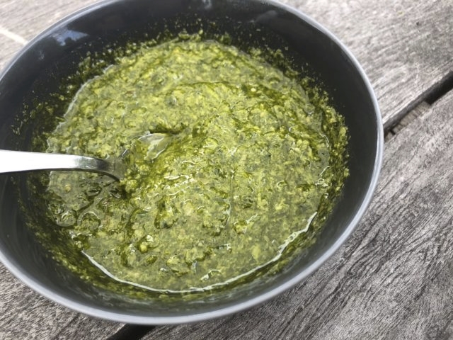 Vappu Pimiän salsa verde