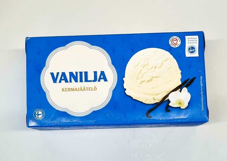 Lidl vaniljakermajäätelö