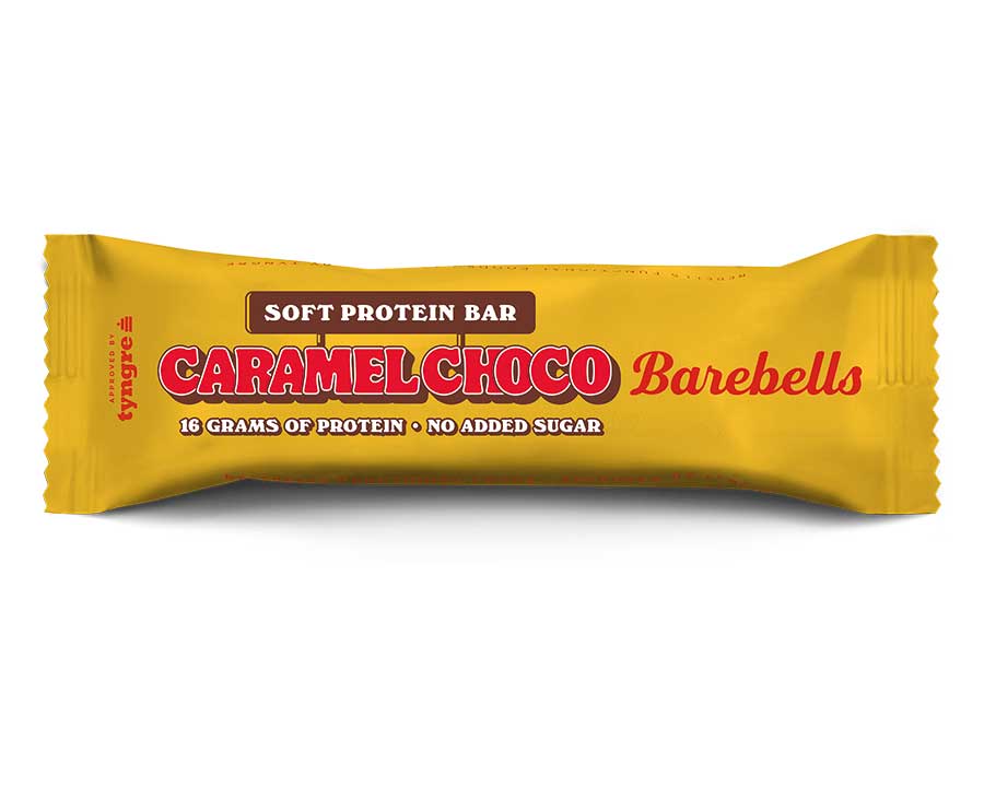 Barebells Caramel Choco -proteiinipatukka