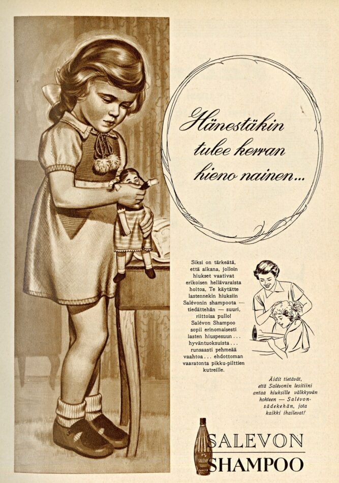 1950-luvun shampoomainos