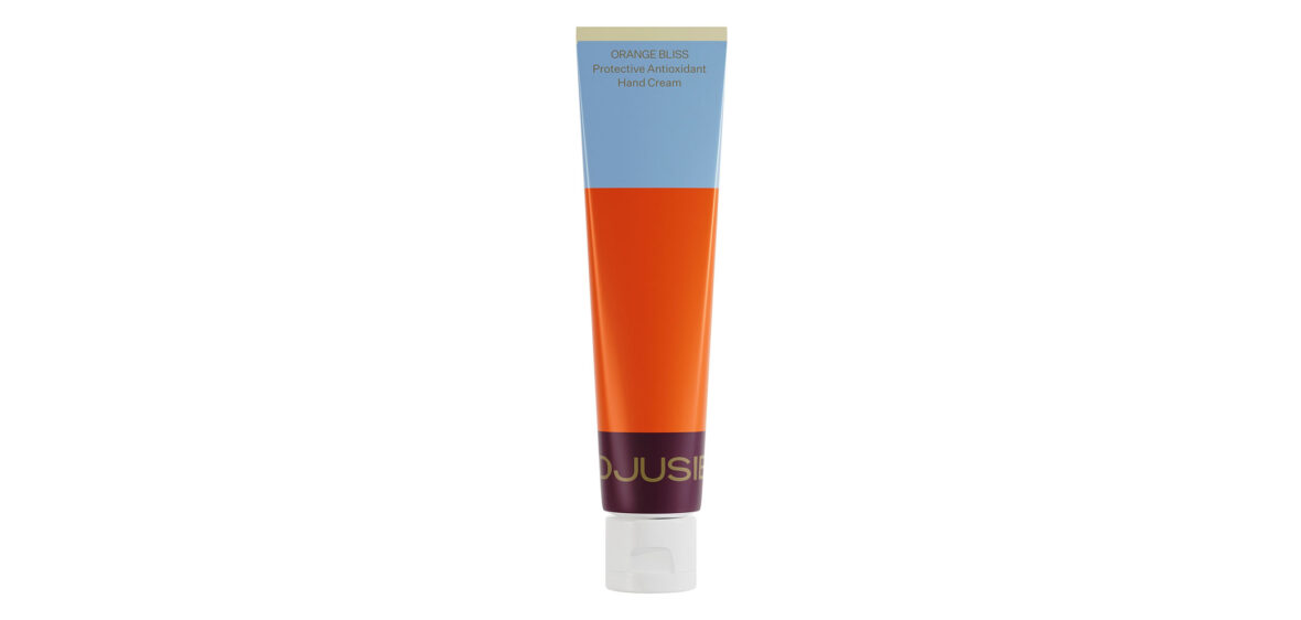 Käsivoide Djusie Orange Bliss Protective Antioxidant Hand Cream.