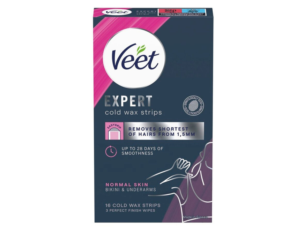 Veet Expert Cold Wax Strips Bikini & Underarms.