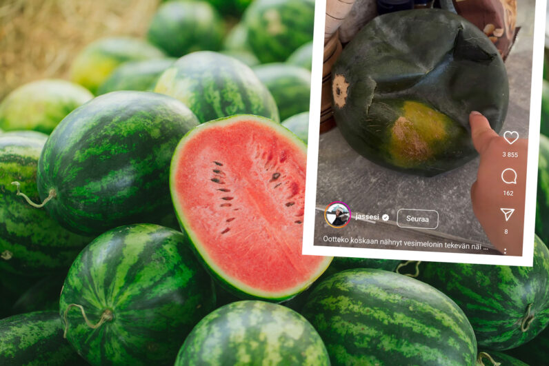 Jasmin, 30, osti vesimelonin, joka räjähti – tästä syystä vesimeloni voi poksahtaa, kertoo asiantuntija